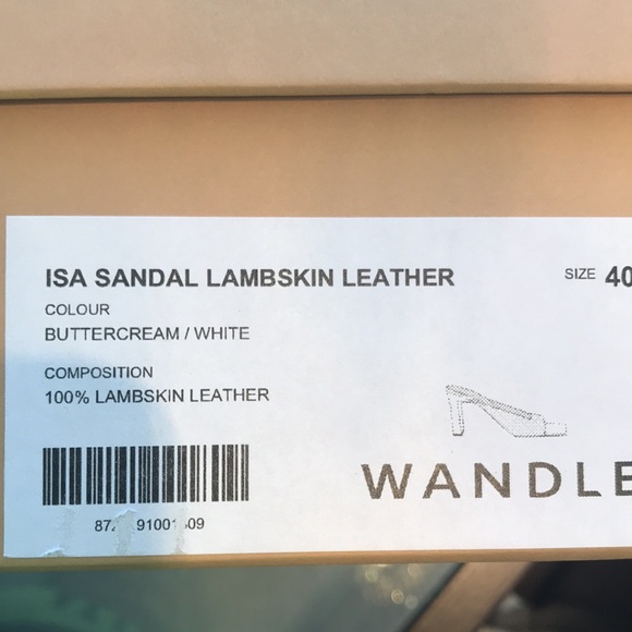 Women’s wandler sandals 40 white - Picture 6 of 7